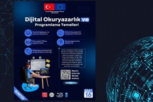 Dijital Okuryazarlık ve Programlama Temelleri Eğitimi Başlıyor
